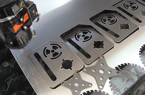 激光切割機械設備鈑金件